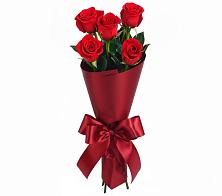 Букет 5 Красных роз Эдлесс Лав в Поселок дачного хозяйства Жуковка