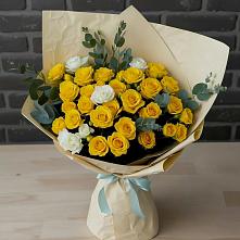 Букет цветов из:  Розы в Поселок дачного хозяйства Жуковка