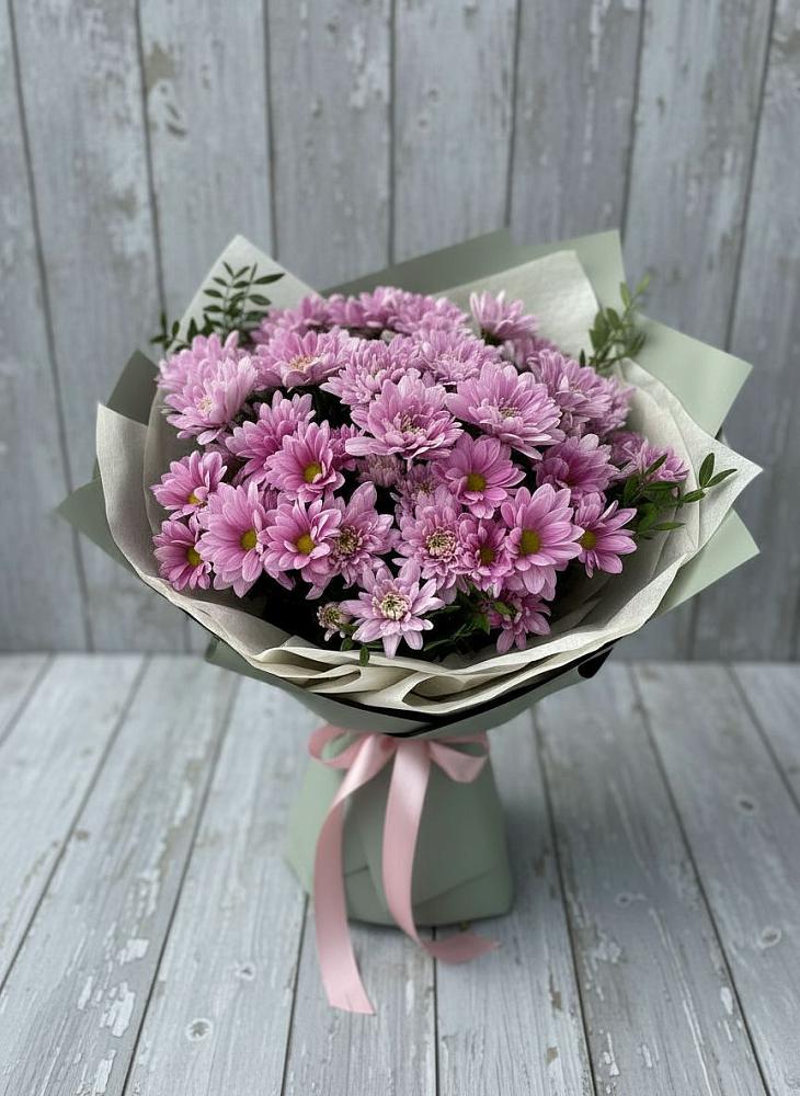 Букет цветов из: Хризантемы в Поселок дачного хозяйства Жуковка