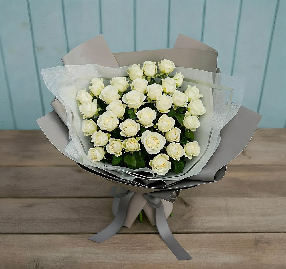 Букет Белоснежная нежность в Поселок дачного хозяйства Жуковка