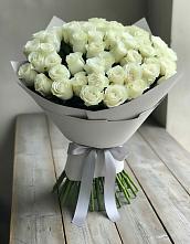 Букет 35 Белых роз в Поселок дачного хозяйства Жуковка