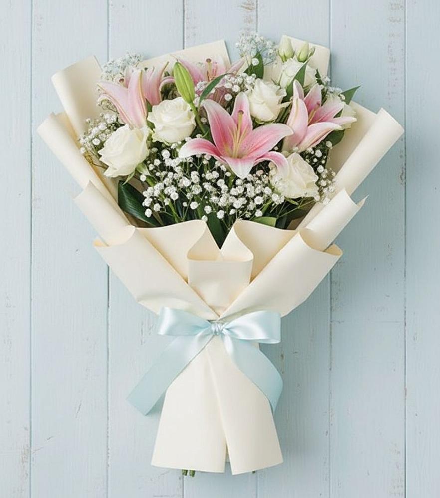 Букет цветов из: Лилии в Поселок дачного хозяйства Жуковка