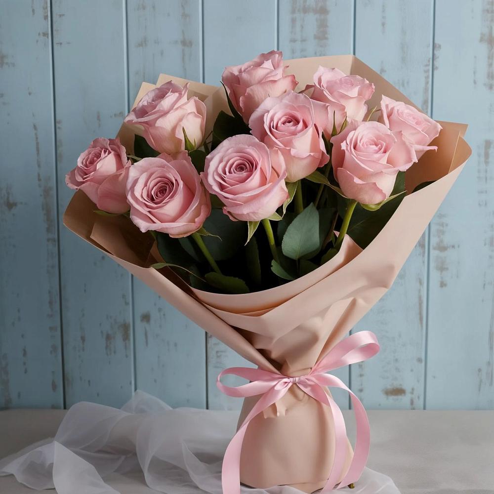 Букет цветов из: Розы в Поселок дачного хозяйства Жуковка