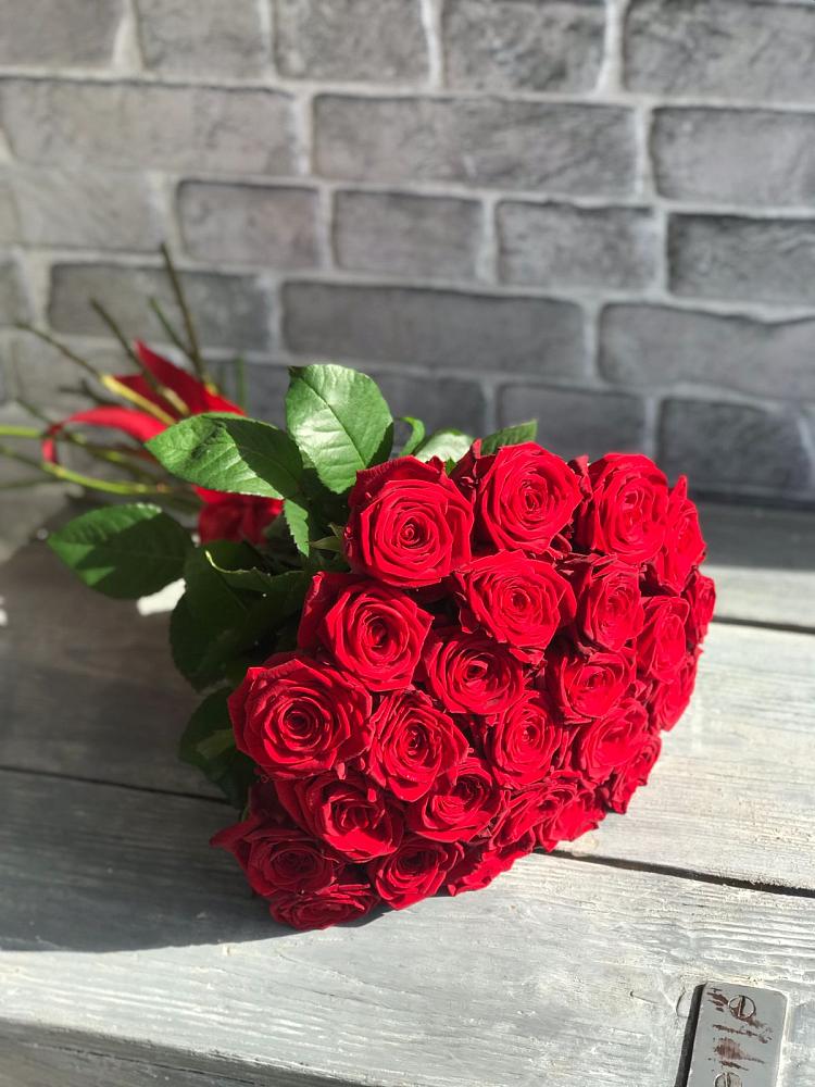 Букет Красные розы Фридом в Поселок дачного хозяйства Жуковка
