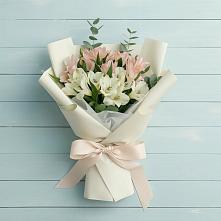 Букет цветов из:  Альстромерии в Поселок дачного хозяйства Жуковка