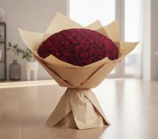 Букет 101 Красная роза в Поселок дачного хозяйства Жуковка