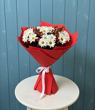 Букет цветов из:  Хризантемы в Поселок дачного хозяйства Жуковка