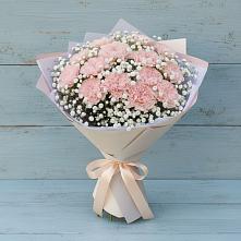 Букет цветов из:  Гвоздики в Поселок дачного хозяйства Жуковка