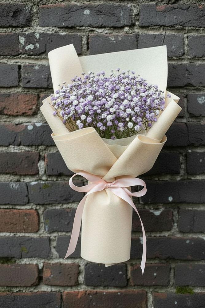 Букет цветов из: Гипсофила в Поселок дачного хозяйства Жуковка