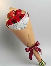Букет цветов из:  Розы в Поселок дачного хозяйства Жуковка
