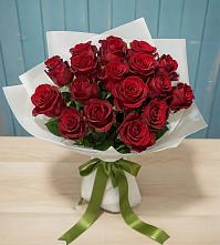 Букет Красные розы в Поселок дачного хозяйства Жуковка
