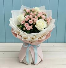 Букет цветов из:  Розы #REPLACE_PRED# Поселок дачного хозяйства Жуковка