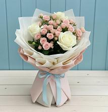 Букет цветов из:  Розы в Поселок дачного хозяйства Жуковка
