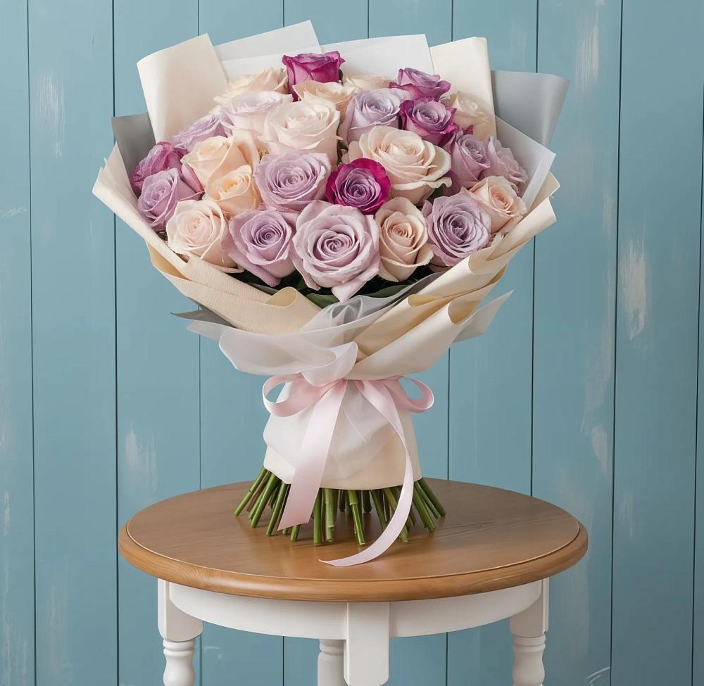 Букет цветов из: Розы в Поселок дачного хозяйства Жуковка