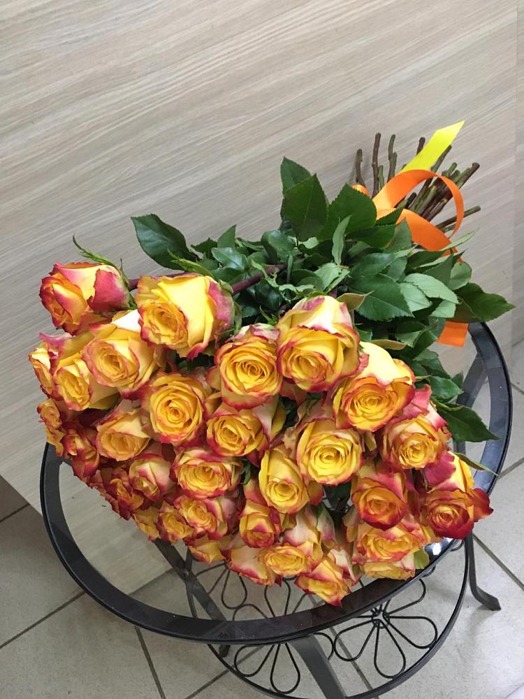 Букет Желтые розы в Поселок дачного хозяйства Жуковка