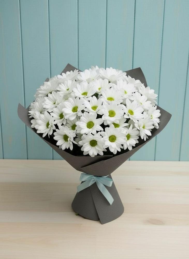 Букет цветов из: Хризантемы в Поселок дачного хозяйства Жуковка