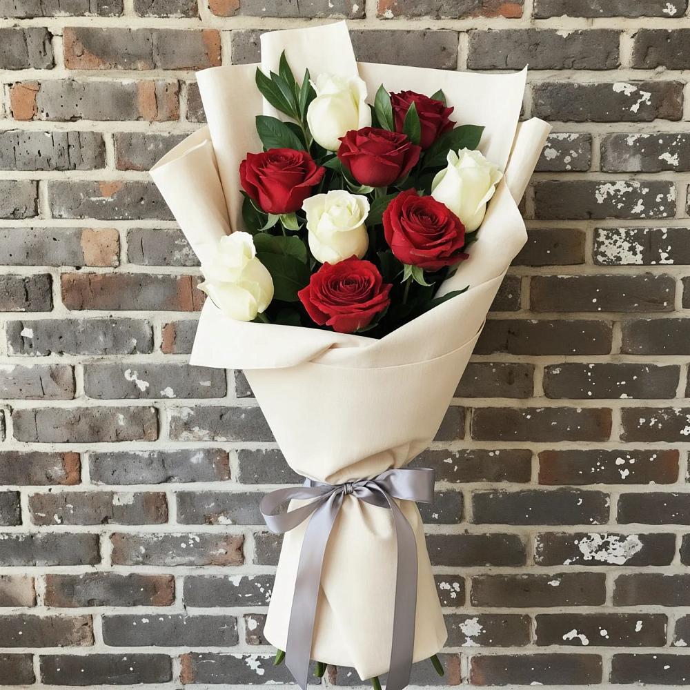 Букет цветов из: Розы в Поселок дачного хозяйства Жуковка