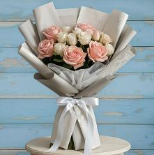 Букет цветов из:  Розы в Поселок дачного хозяйства Жуковка