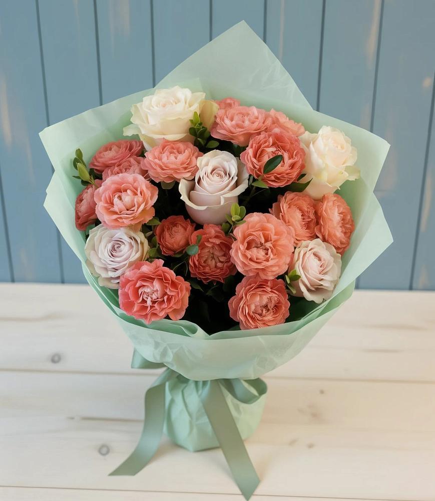 Букет цветов из: Розы в Поселок дачного хозяйства Жуковка