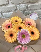 Букет цветов из:  Герберы #REPLACE_PRED# Поселок дачного хозяйства Жуковка