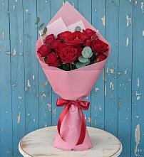 Букет цветов из:  Розы в Поселок дачного хозяйства Жуковка