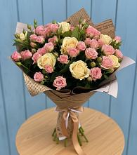 Букет цветов из:  Розы #REPLACE_PRED# Поселок дачного хозяйства Жуковка
