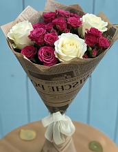 Букет цветов из:  Розы в Поселок дачного хозяйства Жуковка