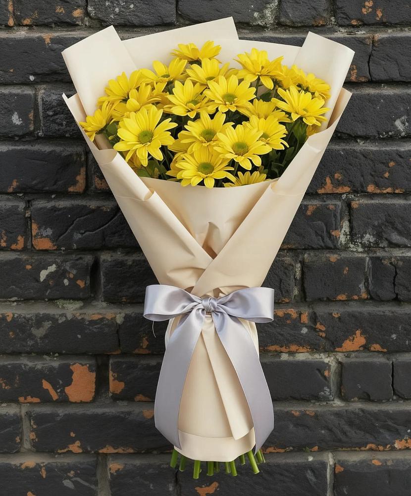 Букет цветов из: Хризантемы в Поселок дачного хозяйства Жуковка
