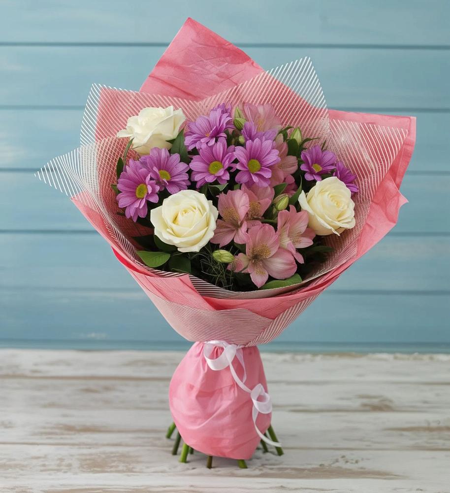 Букет цветов из: Герберы в Поселок дачного хозяйства Жуковка