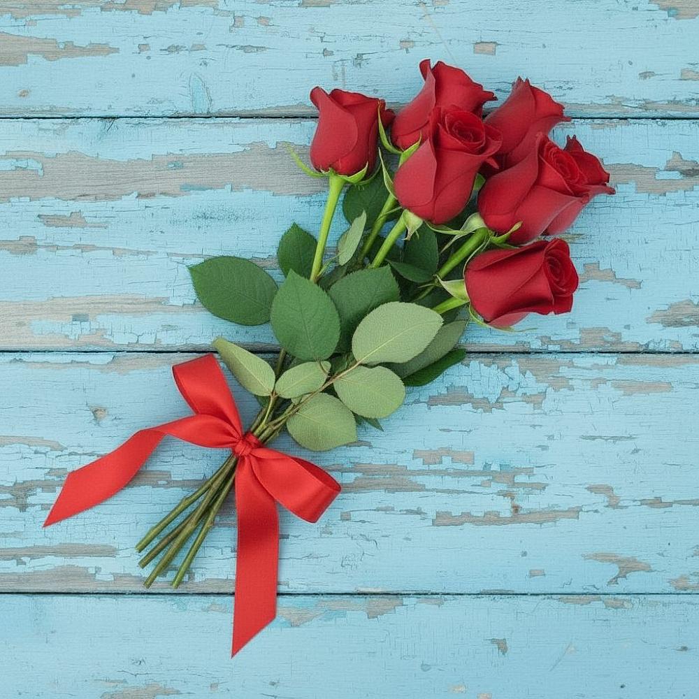 Букет Красные розы в Поселок дачного хозяйства Жуковка