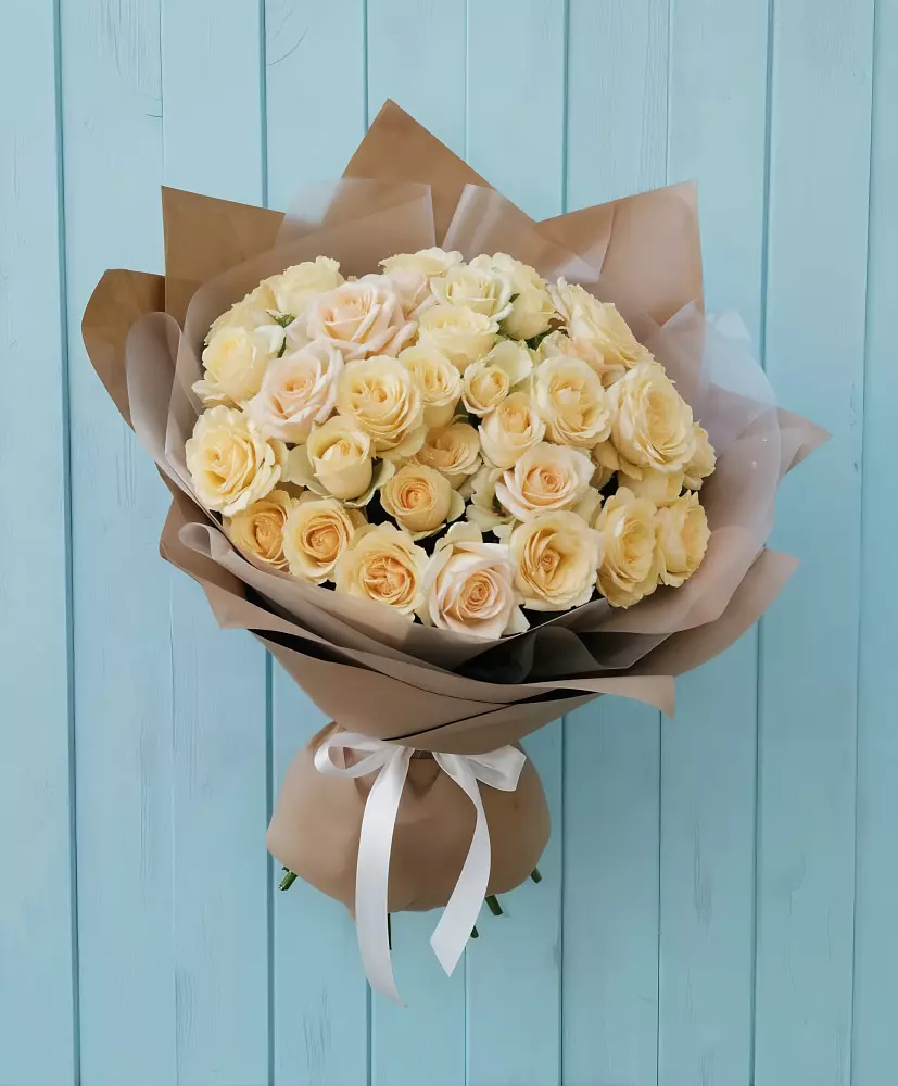 Букет Кремовое облако в Поселок дачного хозяйства Жуковка