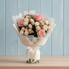 Букет цветов из:  Розы в Поселок дачного хозяйства Жуковка