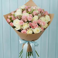 Букет цветов из:  Розы в Поселок дачного хозяйства Жуковка